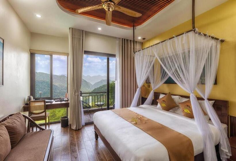 اتاق استاندارد با چشم‌انداز کوهستان, Central Hills Puluong Resort