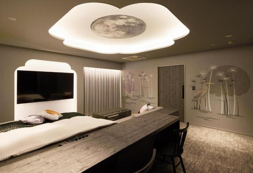 带大床的复式套间, Yatomi Hotel Nuqu Natural Hot Spring