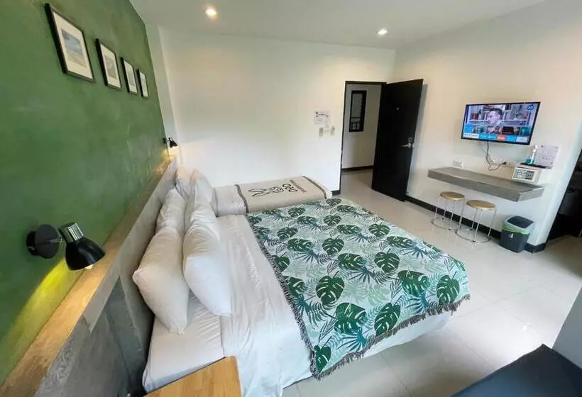 اتاق استاندارد سه تخته با چشمانداز باغ, Ideo Phuket Hotel Sha Extra Plus
