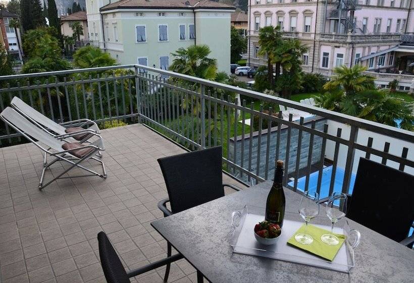 شقة غرفتين نوم مزودة بتراس, Residence Alle Palme