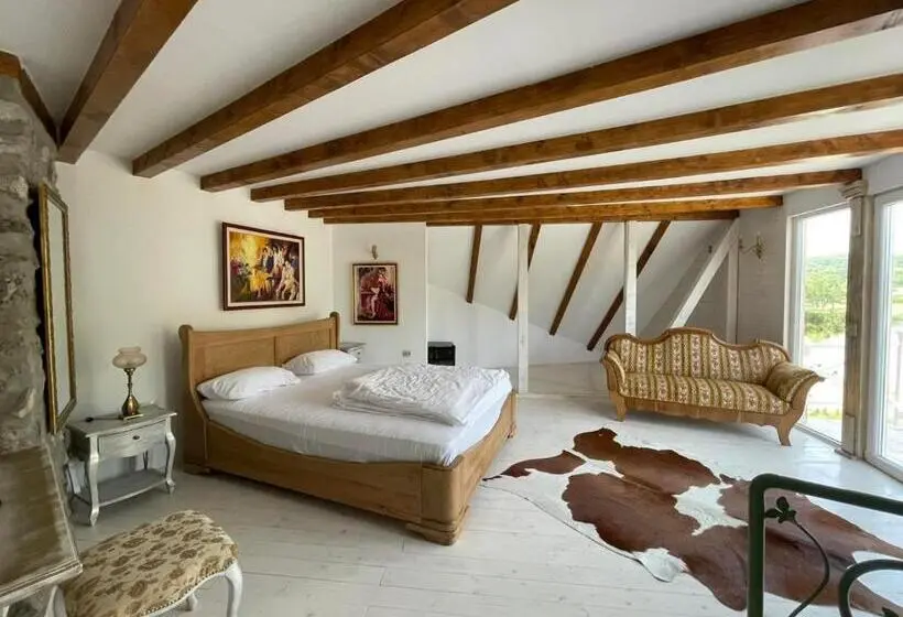 اتاق لوکس با بالکن, Garni Hotel Oblačinsko Jezero