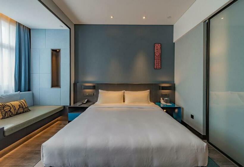 이그제큐티브 룸 킹사이즈 침대, Yiting Hotel Yuanzhou, Shanghai