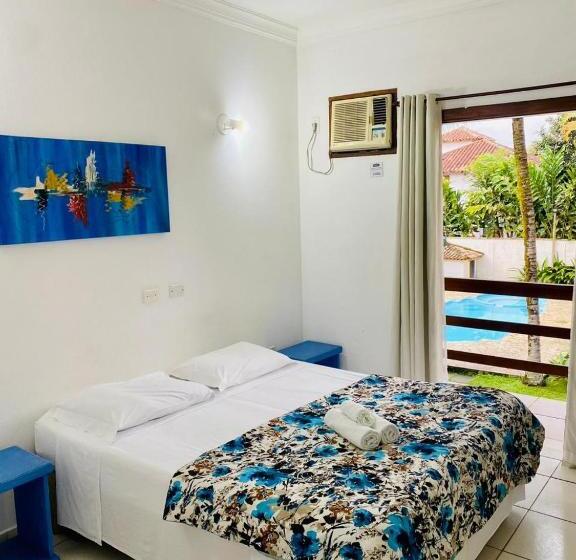 Трехместный Номер Стандарт с Балконом, Pousada Conchas De Paraty