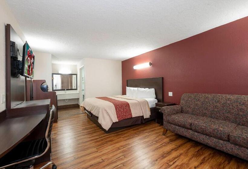 디럭스 룸 킹사이즈 침대, Red Roof Inn Starkville  University