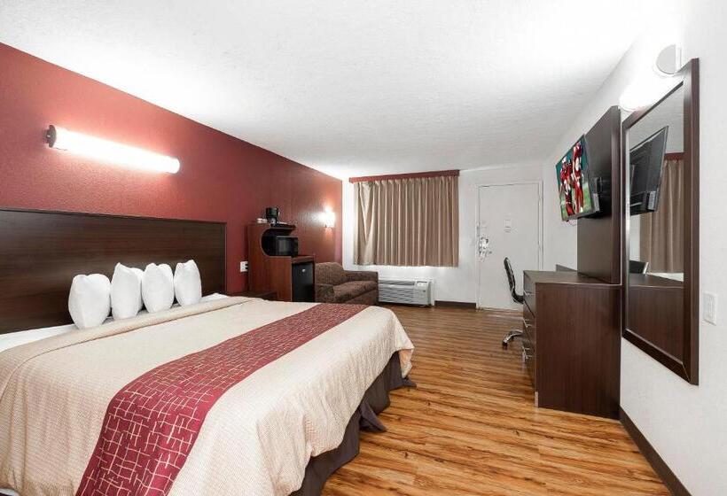 디럭스 룸 킹사이즈 침대, Red Roof Inn Starkville  University