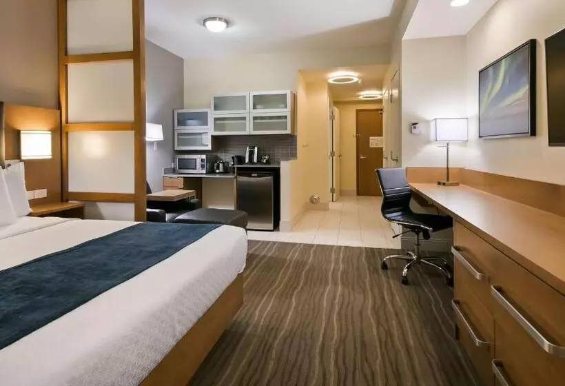 اتاق استاندارد با تخت بزرگ برای معلولان, Best Western Plus Sawridge Suites