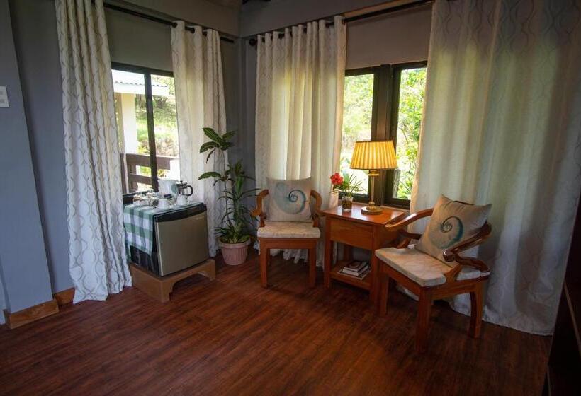 غرفة قياسية مطلة على الجبل, La Estancia Busuanga