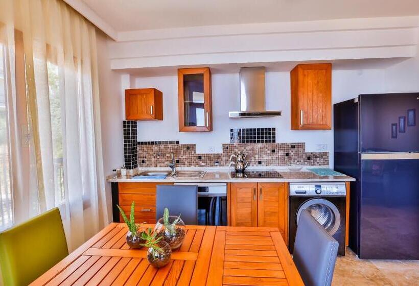 דירת דופלקס 3 חדרי שינה, çınarlar Apart Hotel Kaş