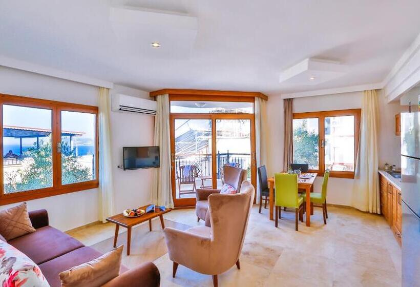 דירת שני חדרים, çınarlar Apart Hotel Kaş