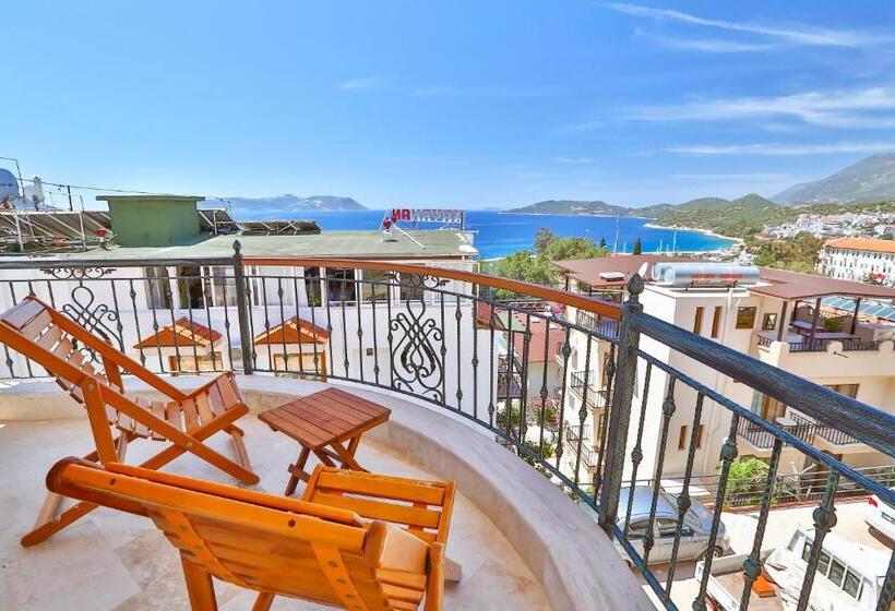 דירת דופלקס 2 חדרי שינה, çınarlar Apart Hotel Kaş