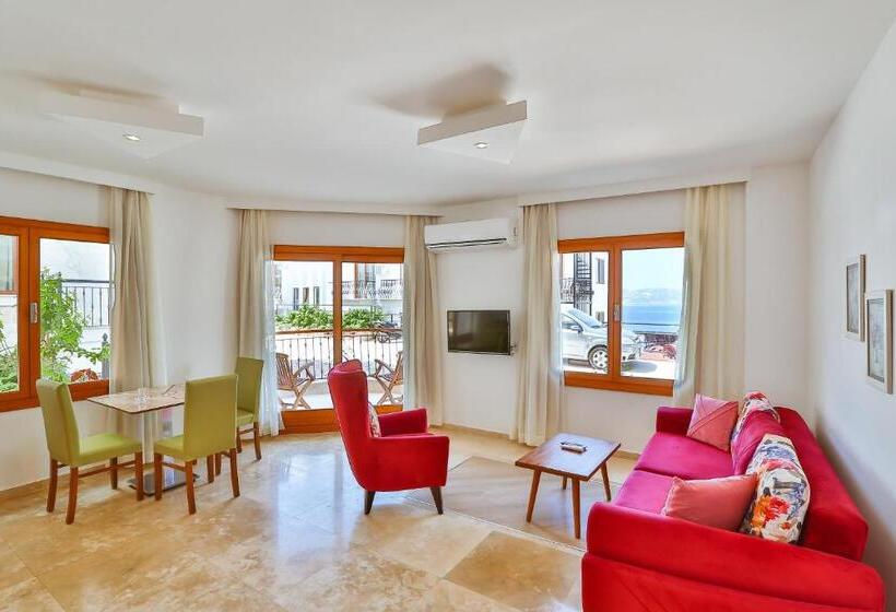 דירת חדר בקומת קרקע, çınarlar Apart Hotel Kaş