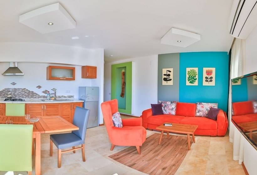 דירת קומפורט חדר שינה 1, çınarlar Apart Hotel Kaş