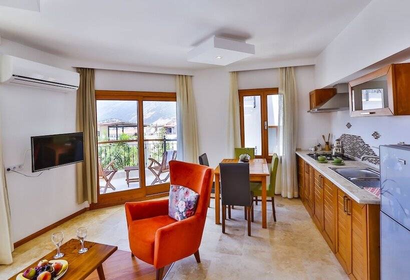 דירת קומפורט חדר שינה 1, çınarlar Apart Hotel Kaş