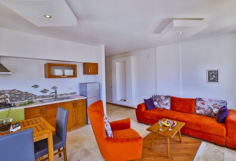 דירת קומפורט חדר שינה 1, çınarlar Apart Hotel Kaş