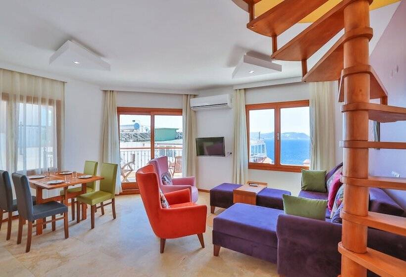 דירת 2 חדרים נוף לים, çınarlar Apart Hotel Kaş