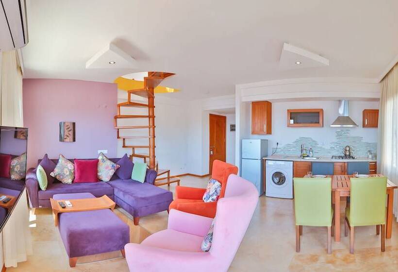 דירת 2 חדרים נוף לים, çınarlar Apart Hotel Kaş