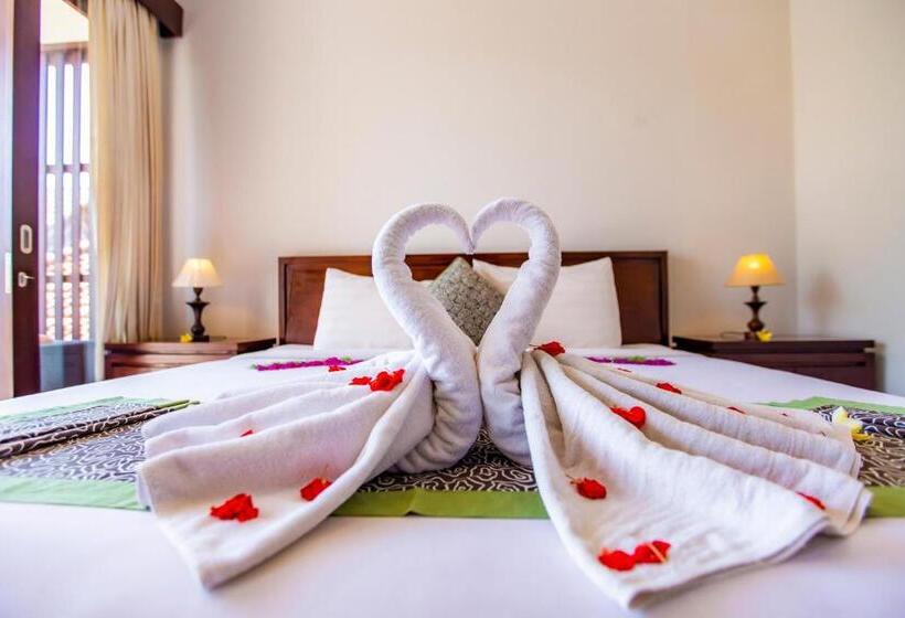 Habitación Deluxe Cama King, Lili Cottage Ubud