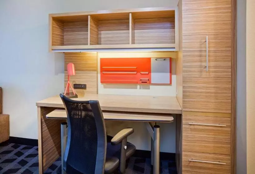 キングサイドベッドのスタンダードワンルーム, Towneplace Suites By Marriott Sioux Falls South
