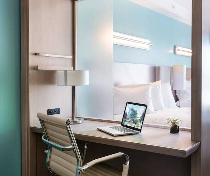 סטודיו סטנדרט מיטה זוגית, Springhill Suites By Marriott San Diego Downtown/bayfront