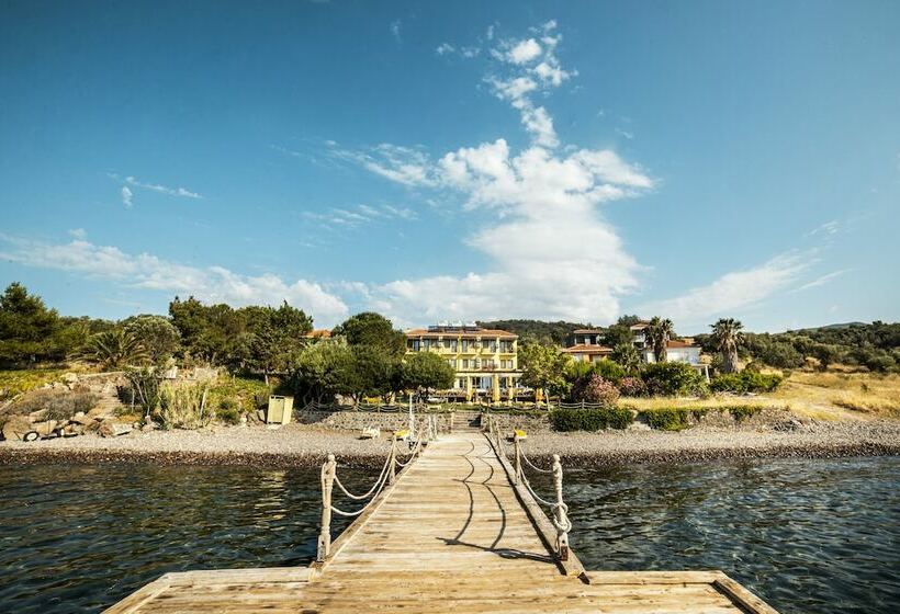 غرفة قياسية مطلّة علي البحر, Limonata Otel Assos