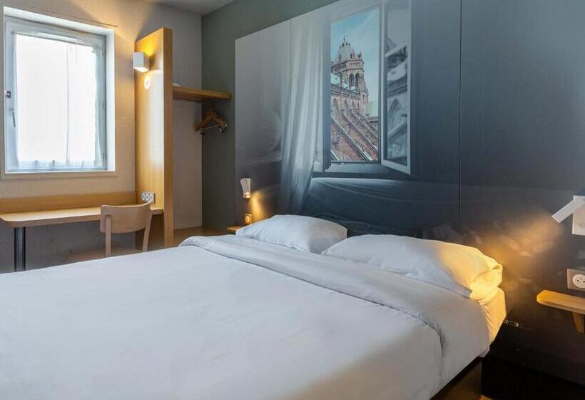 4인용 스탠다드 룸, B&b Hotel Strasbourg Nord Artisans