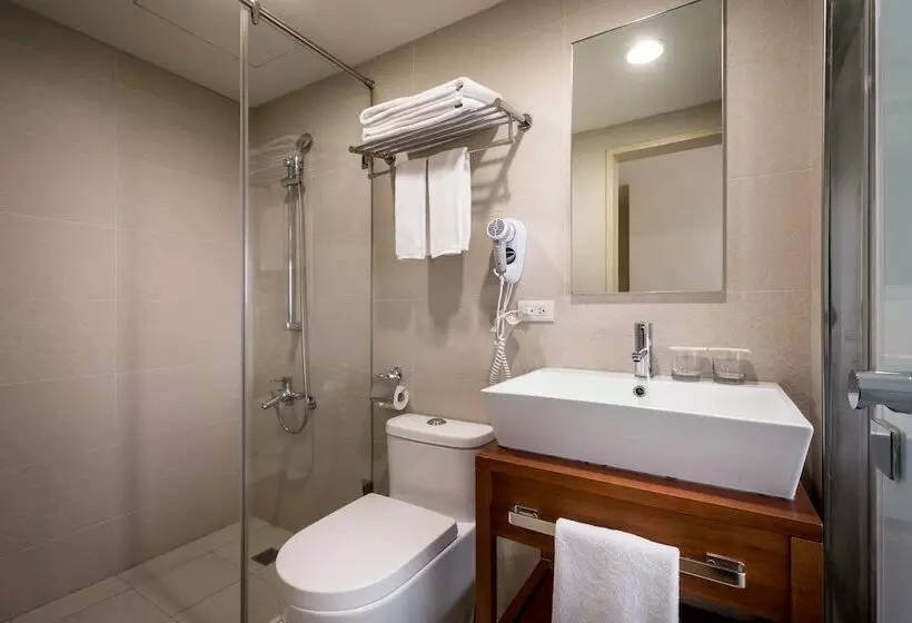 اتاق استاندارد با چشم‌انداز شهر, Wemeet Hotel Taipei