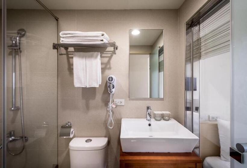 اتاق استاندارد با چشم‌انداز شهر, Wemeet Hotel Taipei