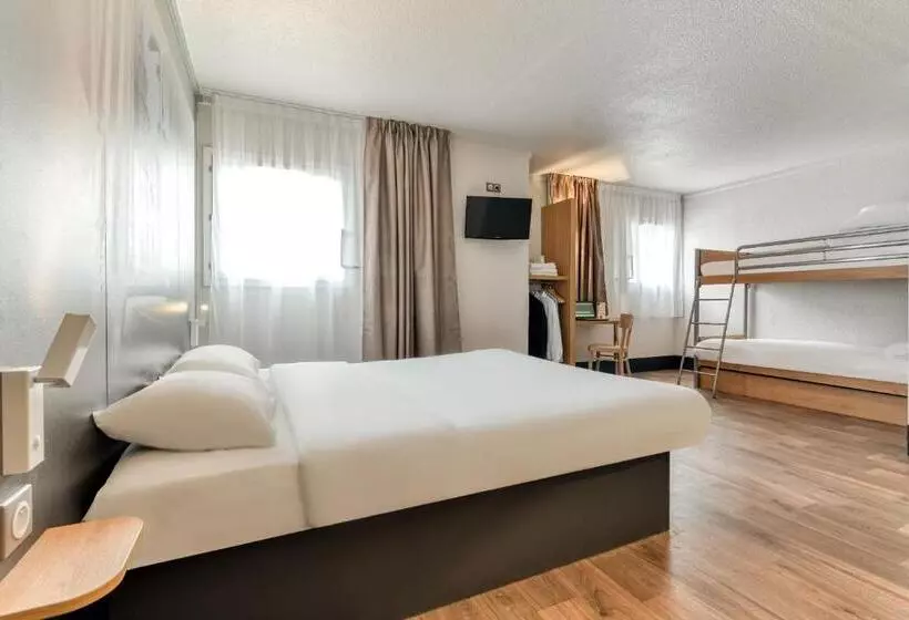 اتاق استاندارد چهار تخته, B&B Hotel Narbonne 2