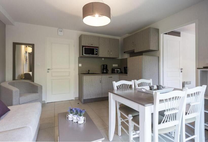 带2个卧室的公寓, Residhotel Résidence Pont Du Gard