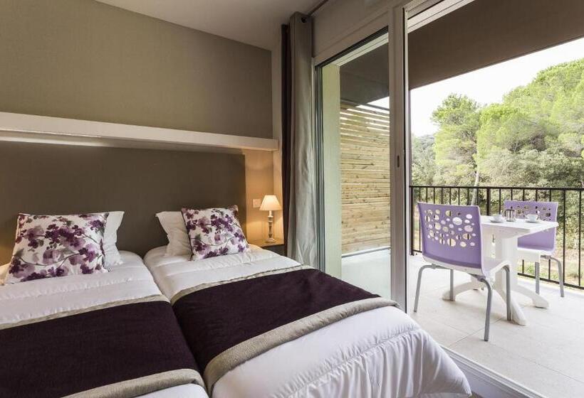 Апартаменты 2 Спальни, Residhotel Résidence Pont Du Gard