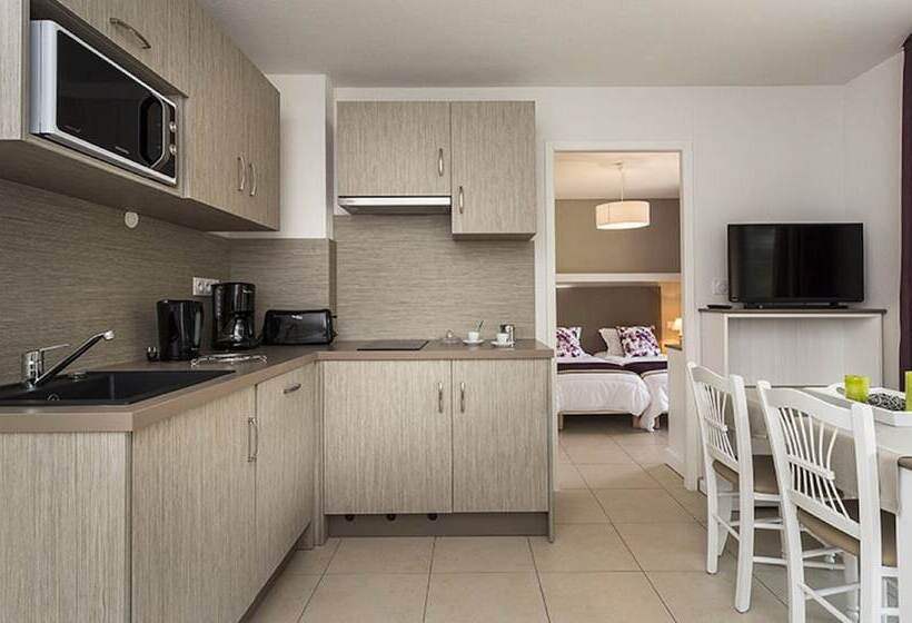 带2个卧室的公寓, Residhotel Résidence Pont Du Gard