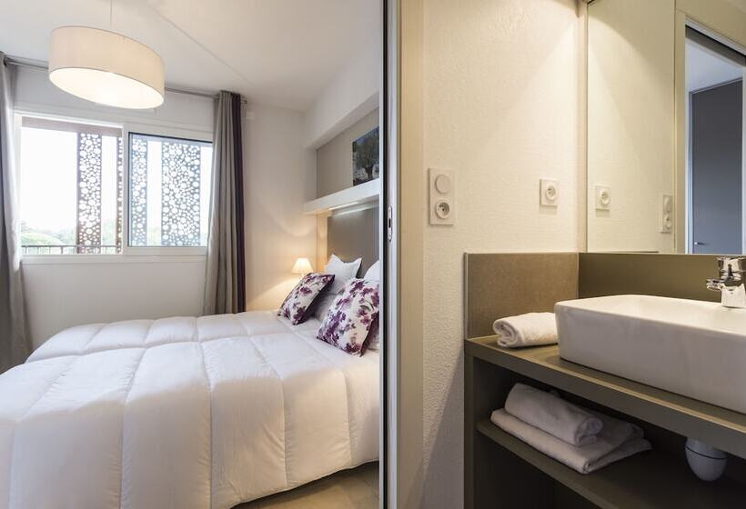 带2个卧室的公寓, Residhotel Résidence Pont Du Gard
