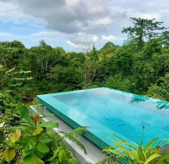 ویلای یک اتاق خوابه با استخر شنا, Sepilok Forest Edge Resort