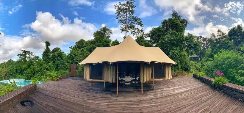 ویلای یک اتاق خوابه با استخر شنا, Sepilok Forest Edge Resort
