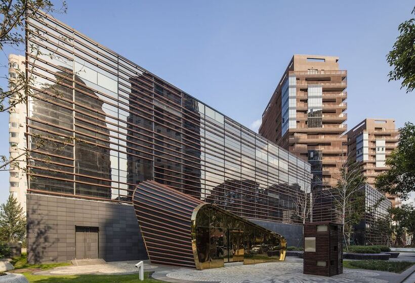 Apartamento Deluxe 1 Dormitório, Green Court Premier Jinqiao Shanghai