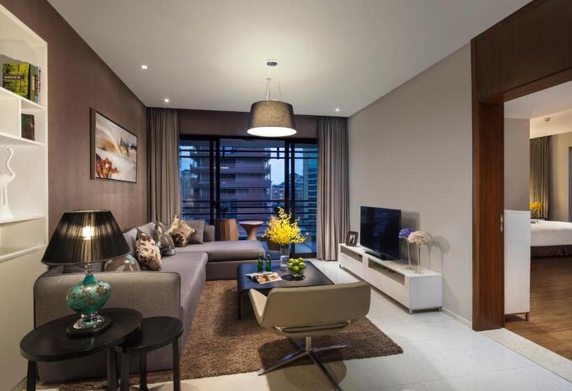 2 Yatak Odalı Delüks Daire, Green Court Premier Jinqiao Shanghai