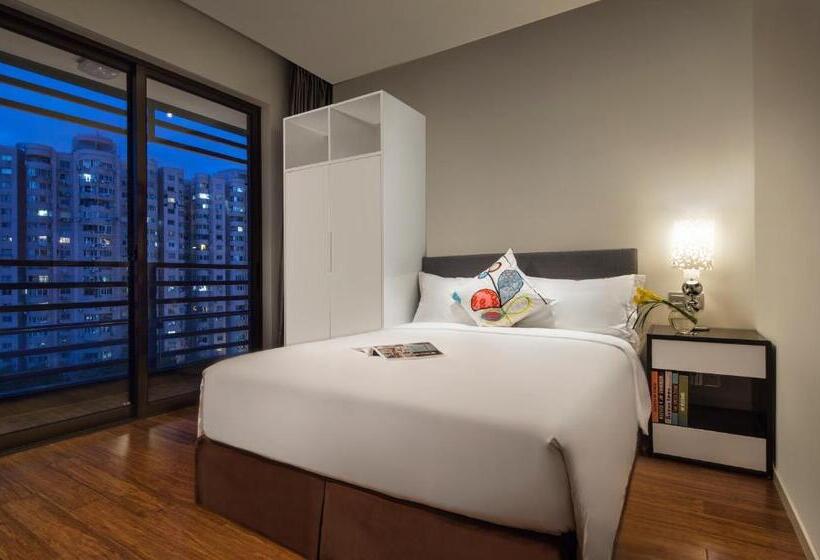 2 Yatak Odalı Delüks Daire, Green Court Premier Jinqiao Shanghai