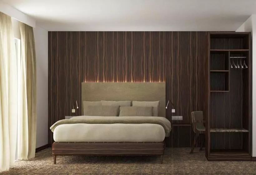 اتاق استاندارد با تخت بزرگ برای معلولان, Myhotel München Olching