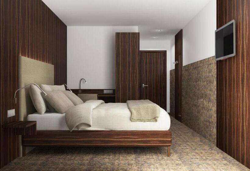 장애인을 위한 킹사이즈 침대 스탠다드 룸, Myhotel München Olching