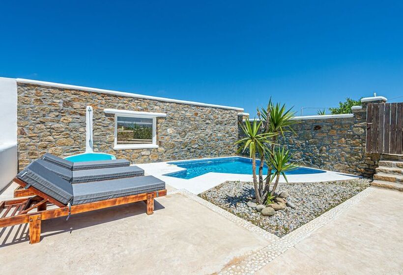 带2间卧室的别墅可观海景, Manolia View Mykonos