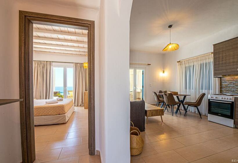 带2间卧室的别墅可观海景, Manolia View Mykonos