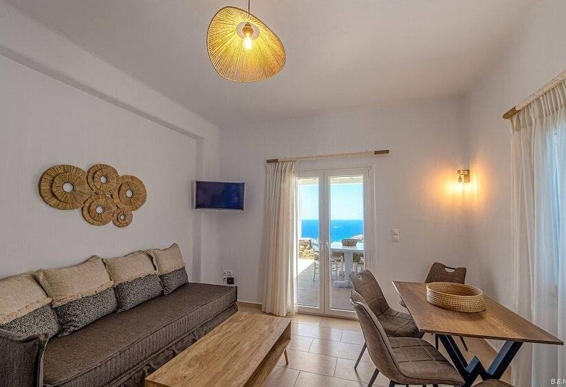 带2间卧室的别墅可观海景, Manolia View Mykonos