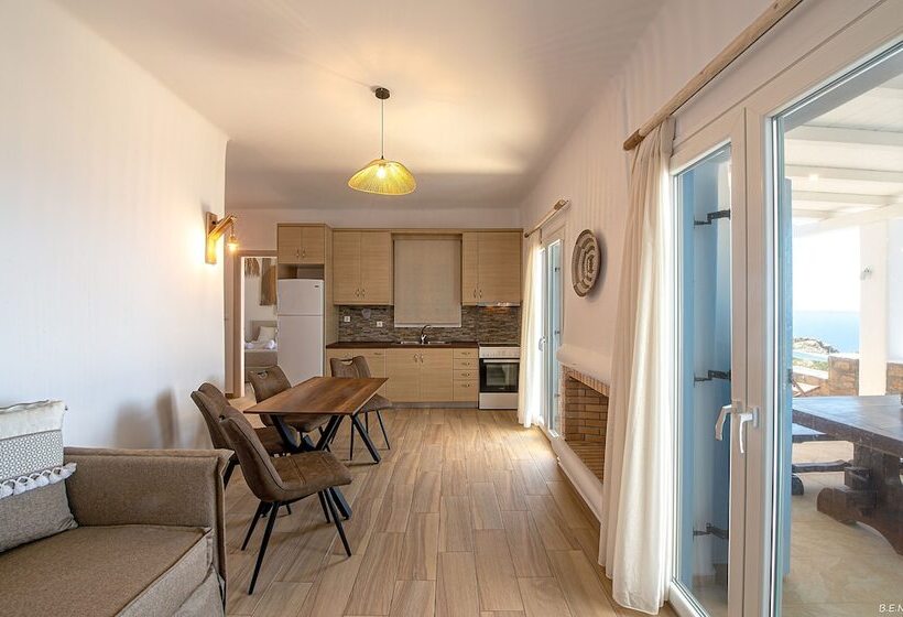 带2个卧室的别墅, Manolia View Mykonos