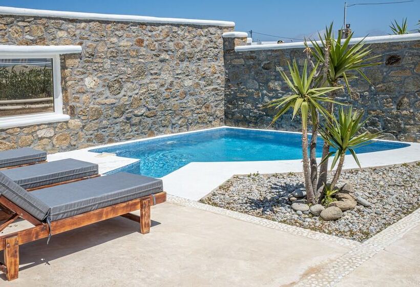 带2间卧室的别墅可观海景, Manolia View Mykonos