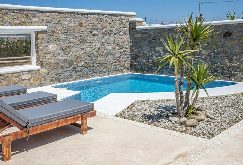 ویلای 2 خوابه با چشم‌انداز دریا, Manolia View Mykonos
