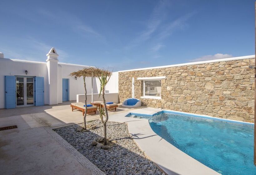 带2间卧室的别墅可观海景, Manolia View Mykonos