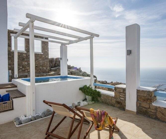 带2个卧室的别墅, Manolia View Mykonos