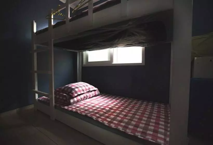 تختخواب در اتاق مشترک, Suncheon Guesthouse Nreem