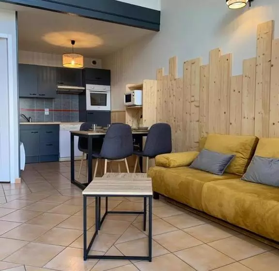 １ベッドルームドゥプレックスアパートメント, Le Clos Du 5   Appart Hotel Bagneres
