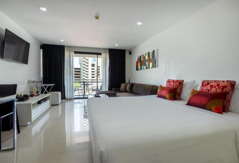 Studio Standard z Balkonem, Citismart Luxury Apartments